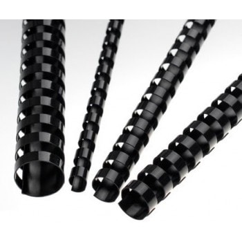 Пластиковые пружины для переплета 6 мм черные (100 шт) Пластиковые пружины для переплета 6 мм черные (100 шт)