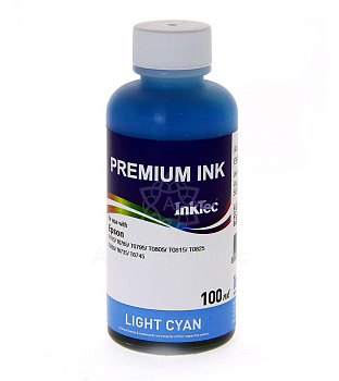 Чернила InkTec E0010-100MLC для Epson LightCyan 100мл Чернила InkTec E0010-100MLC для Epson LightCyan 100мл